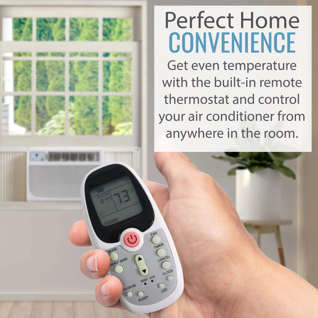 18,000 BTU 230-Volt White Window Air Conditioner with Remote W393770