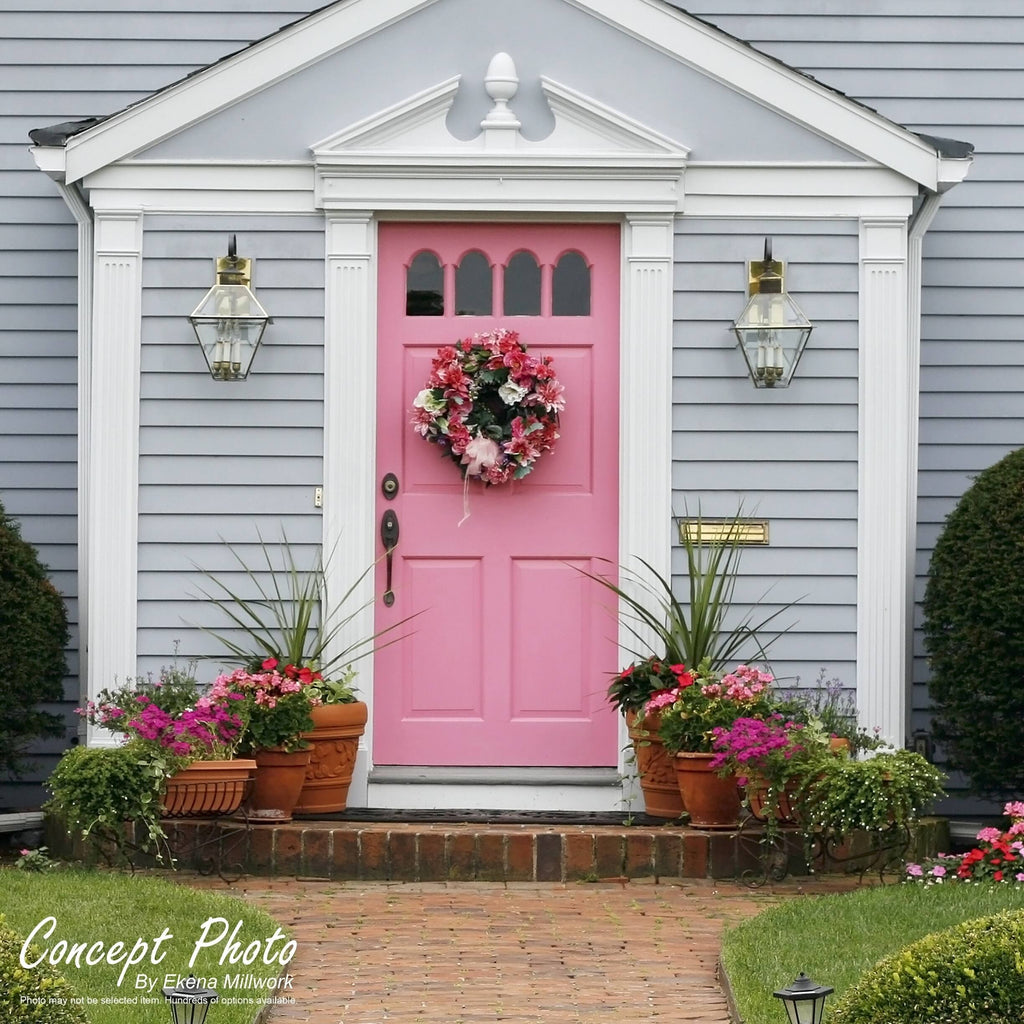 Fluted PVC Pilaster with Decorative Capital & Base (Pair) H94986