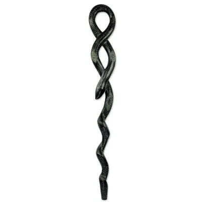 Carved African Walking Stick D855