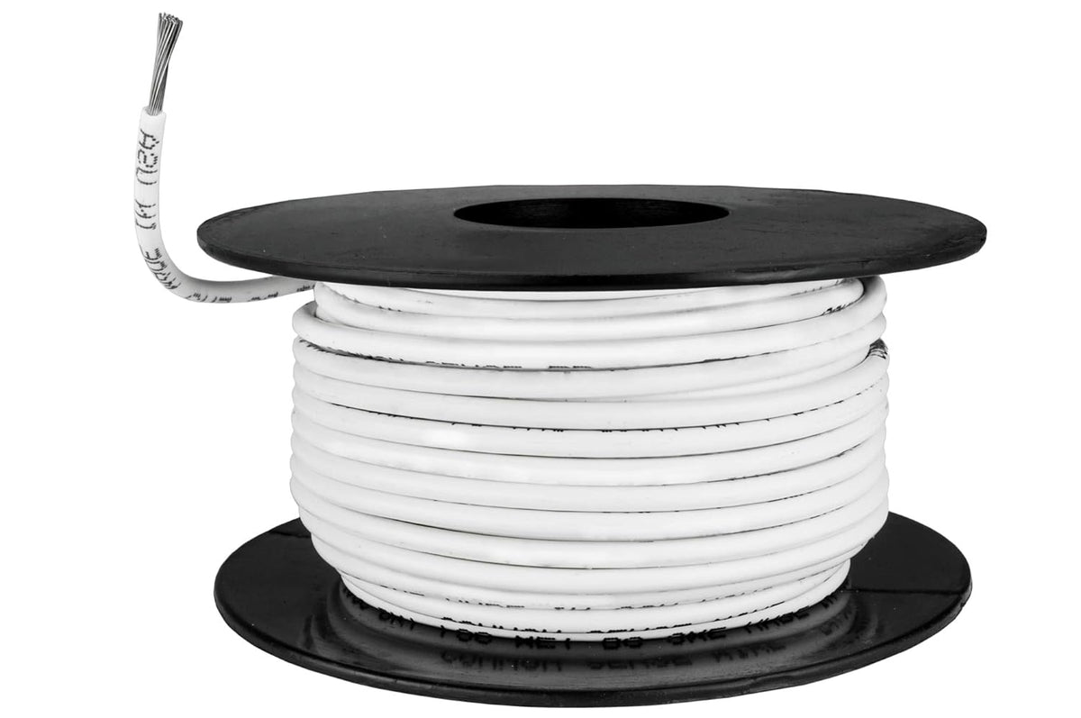 Tinned Copper Marine Wire - 2 x 100 Feet (200 Feet Total) - Yellow K9343