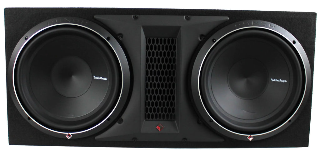 12 Inch 2400 Watt Dual Loaded Subwoofer Enclosure J9928