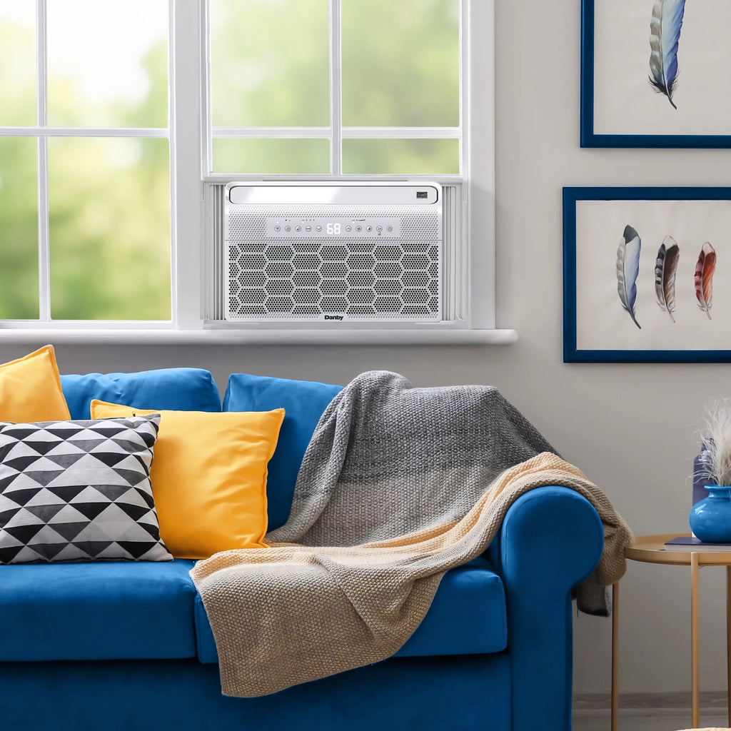 8,000 BTU White U-Shape Window Air Conditioner Q905