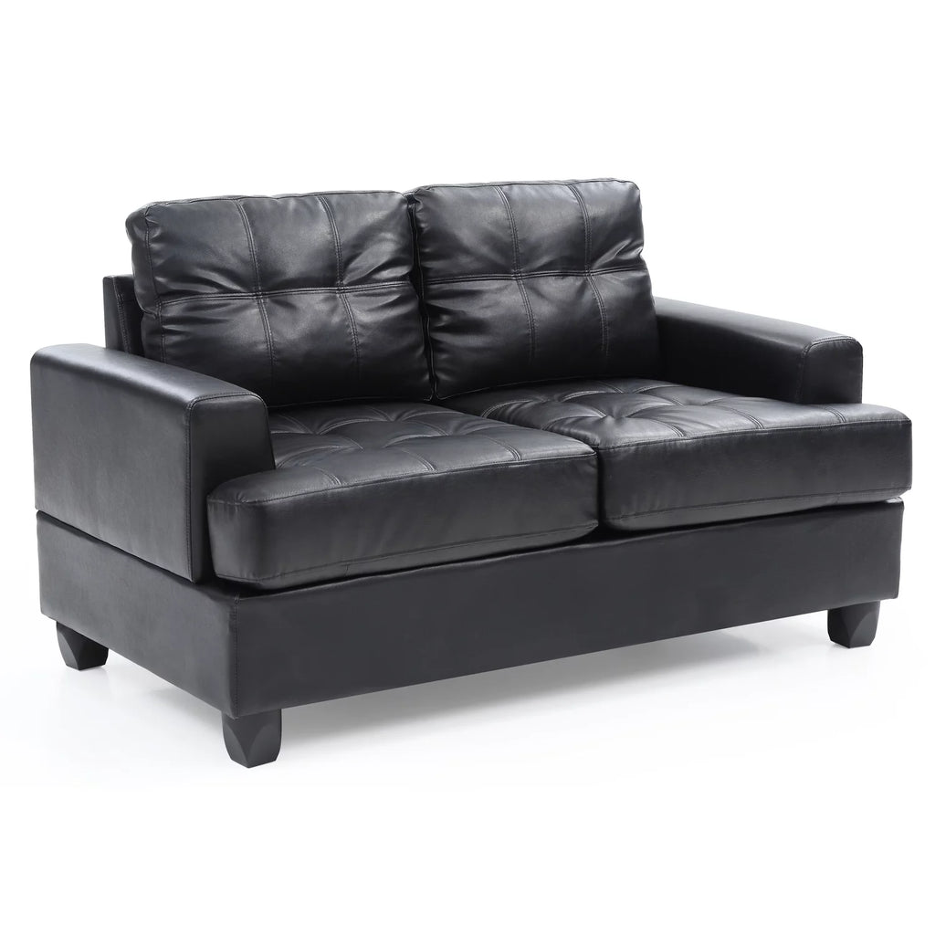 Black Loveseat M2362