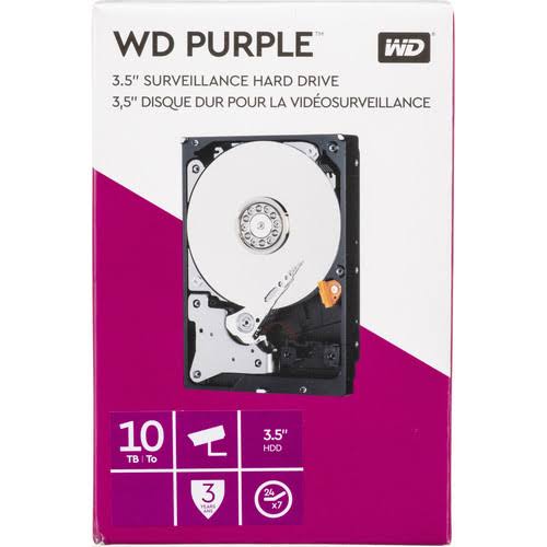 10TB 5400 RPM SATA III 3.5 Internal Surveillance Hard Drive N219