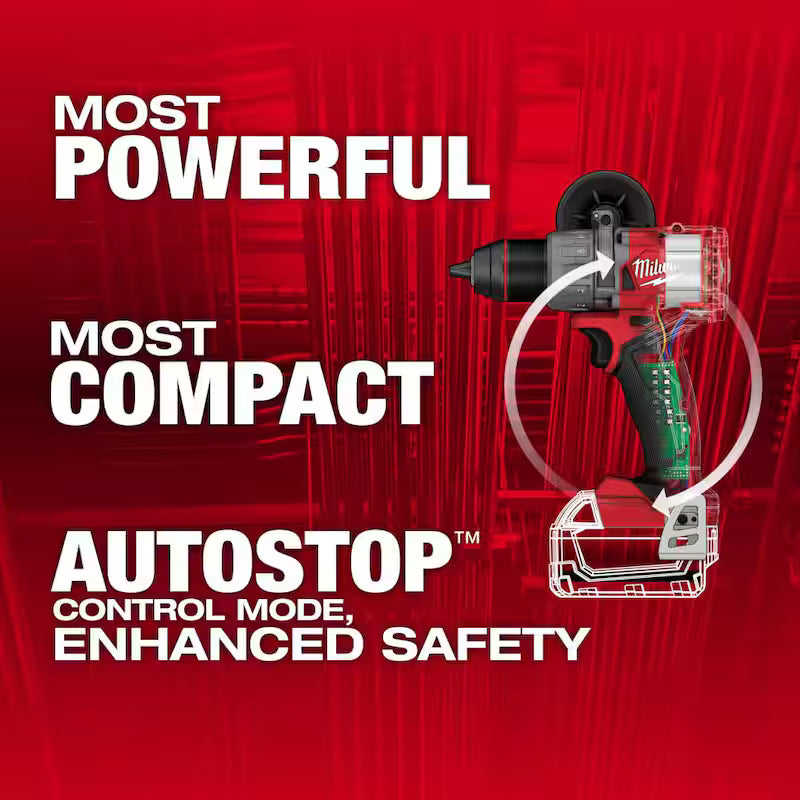 18-Volt Lithium-Ion Brushless Cordless Hammer Drill with Screw Driver Bit Set R3710