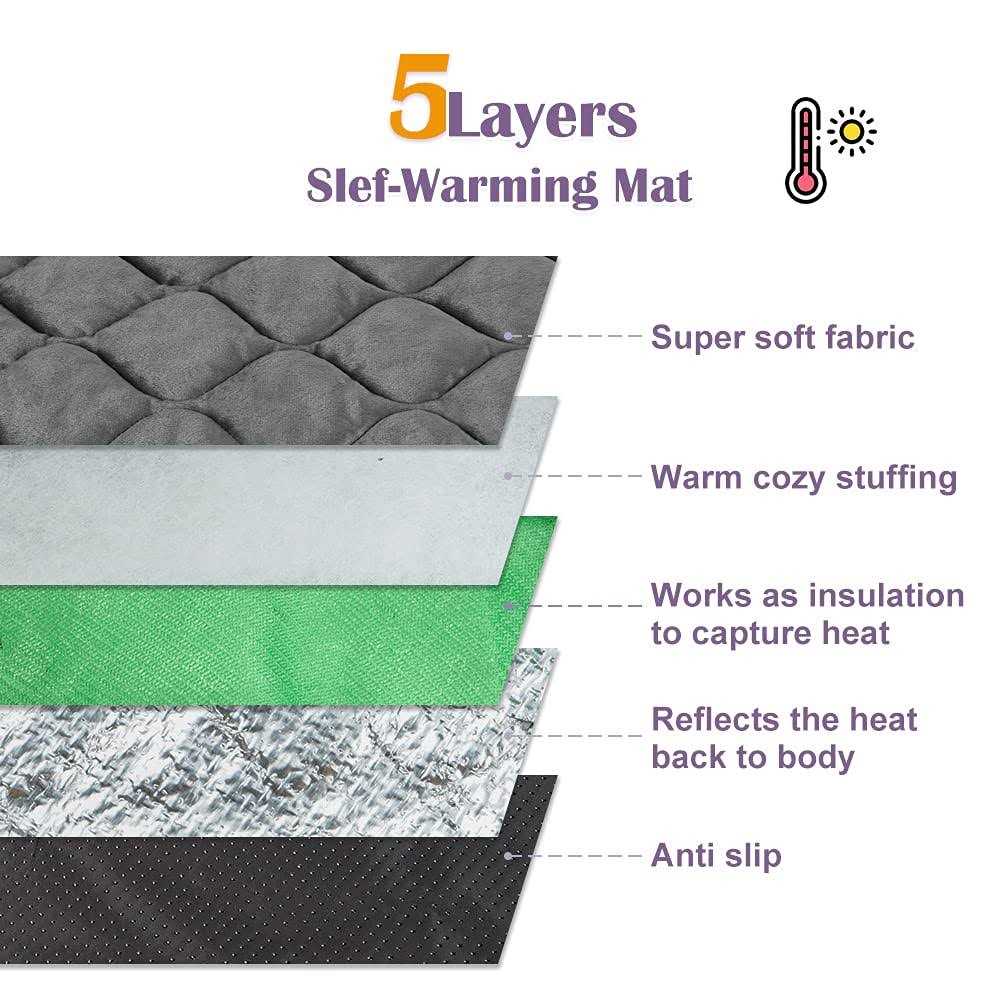 Self Heating Cat Mat Pet Bed Mat H383