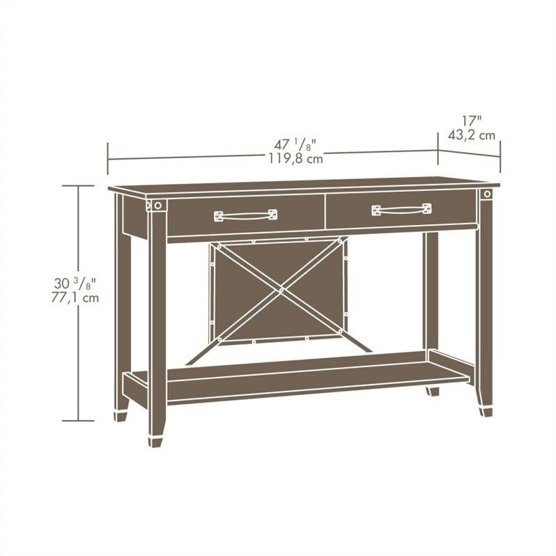 Console Table in Washington Cherry Y4667