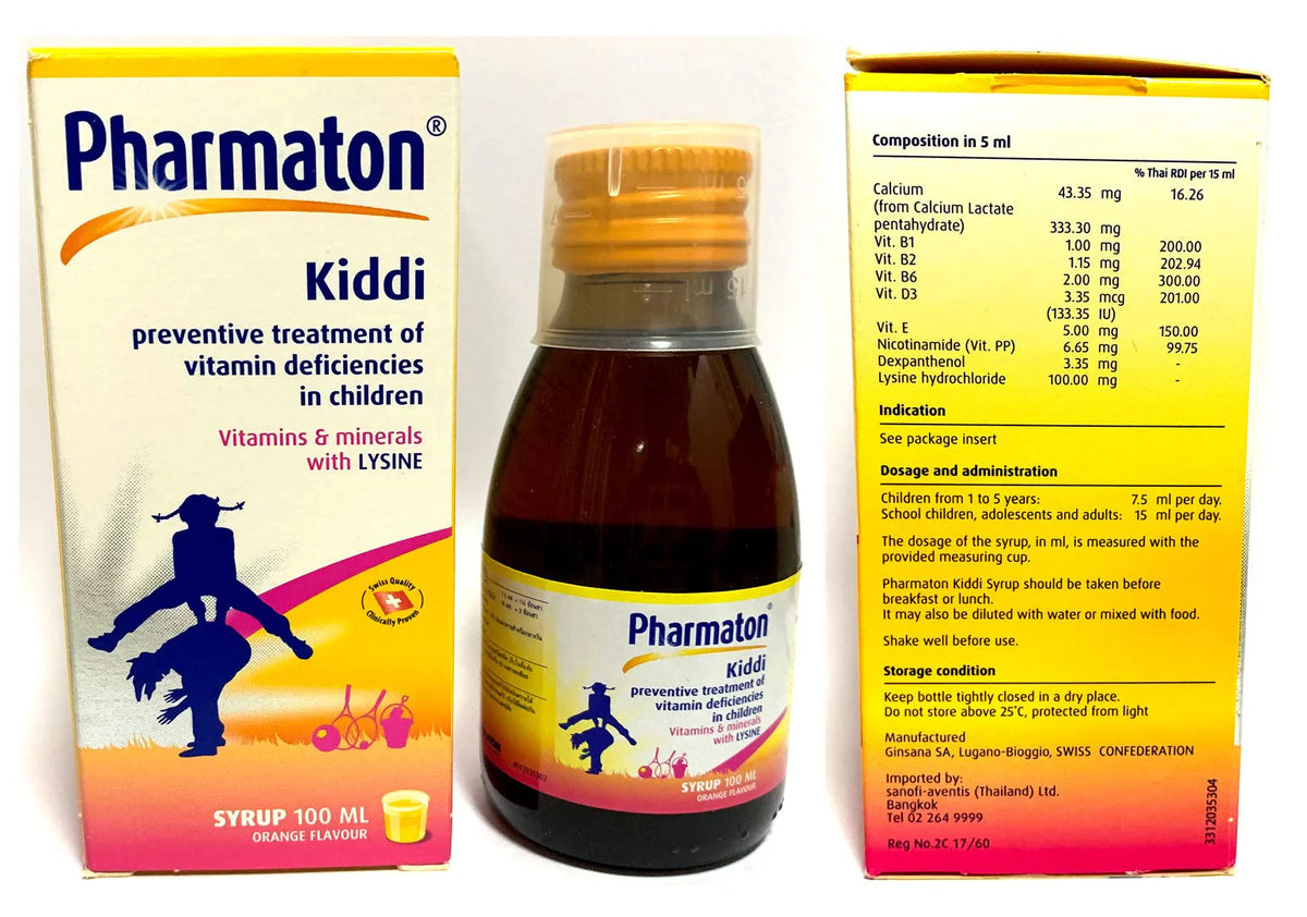 Multivitamins and Minerals Syrup 100 ML Y897