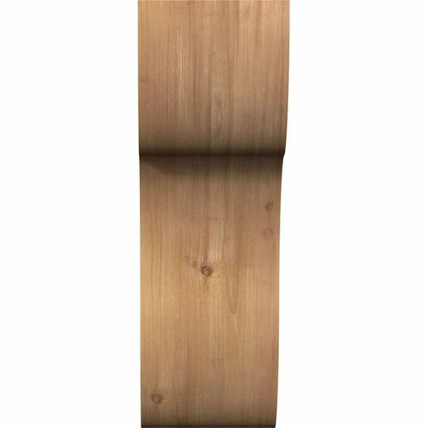 Carmel Rough Sawn Corbel, Western Red Cedar O27082