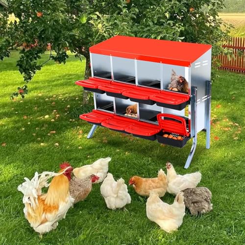6 Holes Metal Chicken Nesting Boxes A390