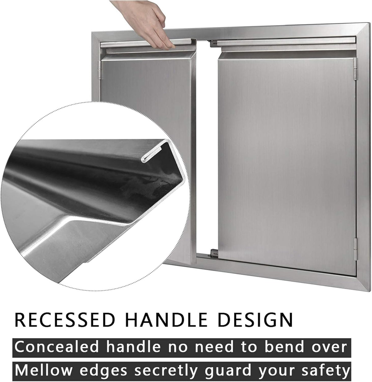 304 Stainless Steel BBQ Access Door Y22449
