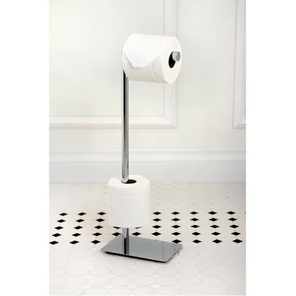 Oil Rubbed Bronze Freestanding Toilet Paper Stand Z383