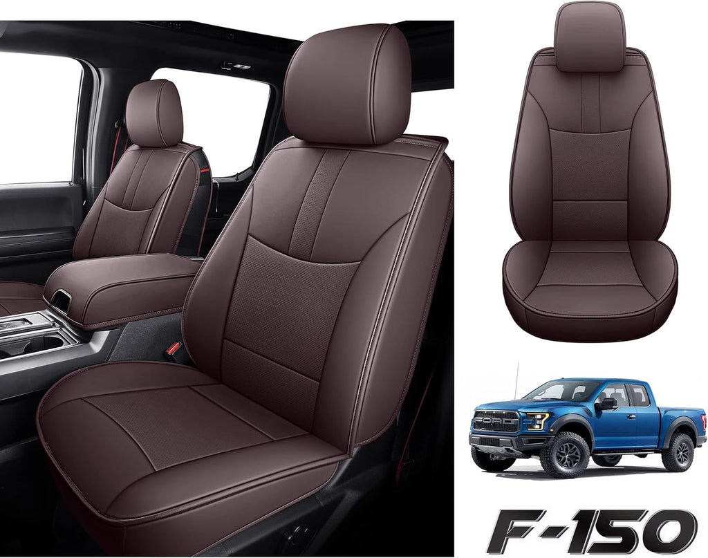 Leather Car Seat Cover for Ford F150 2009-2022 B504393