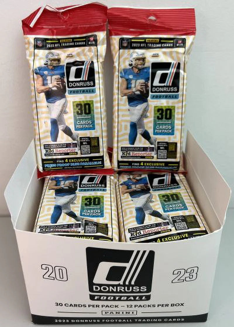 2023 Donruss Football Trading Card Box (12 Packs) I196
