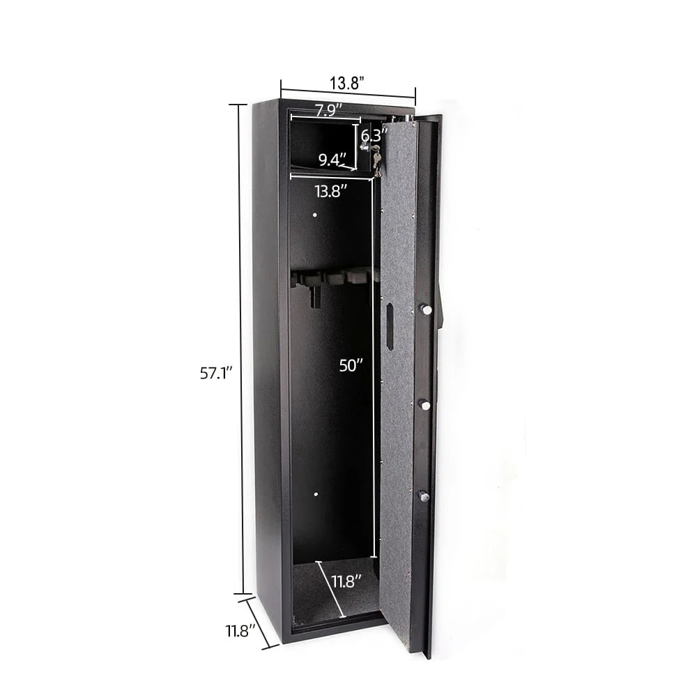 Gun Safe Cabinet with Digital Keypad for 5 Rifles R806
