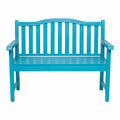 Aqua Wood Garden Bench A974