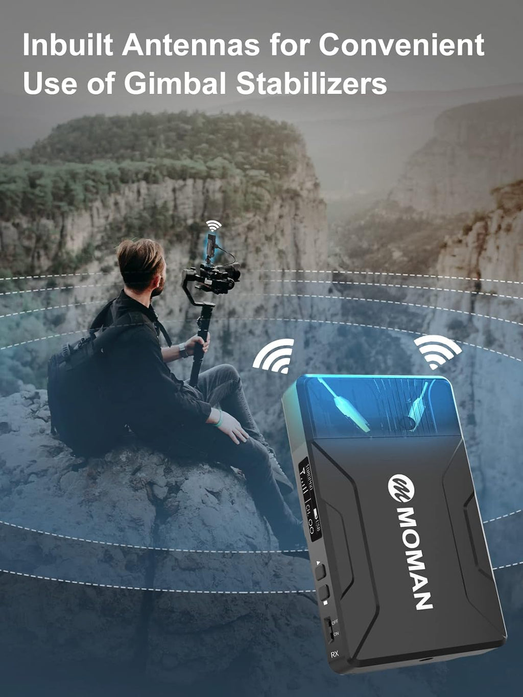 Wireless Video Transmitter & Receiver with Dual HDMI, 600ft Range P98337