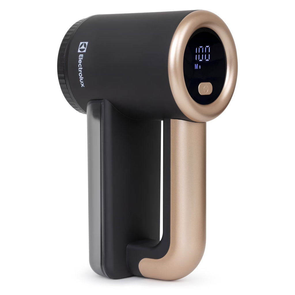 Black Rechargeable Fabric Shaver & Lint Remover with LED Display, 3-Speed G235246