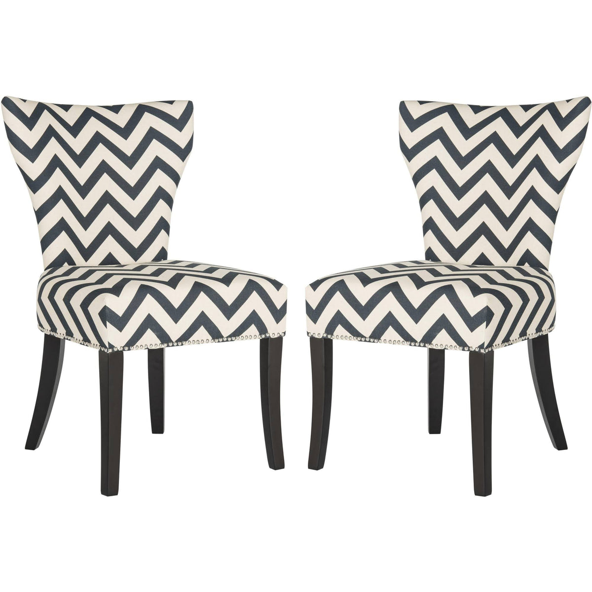 Navy/White Side Chair (Set of 2) T81960