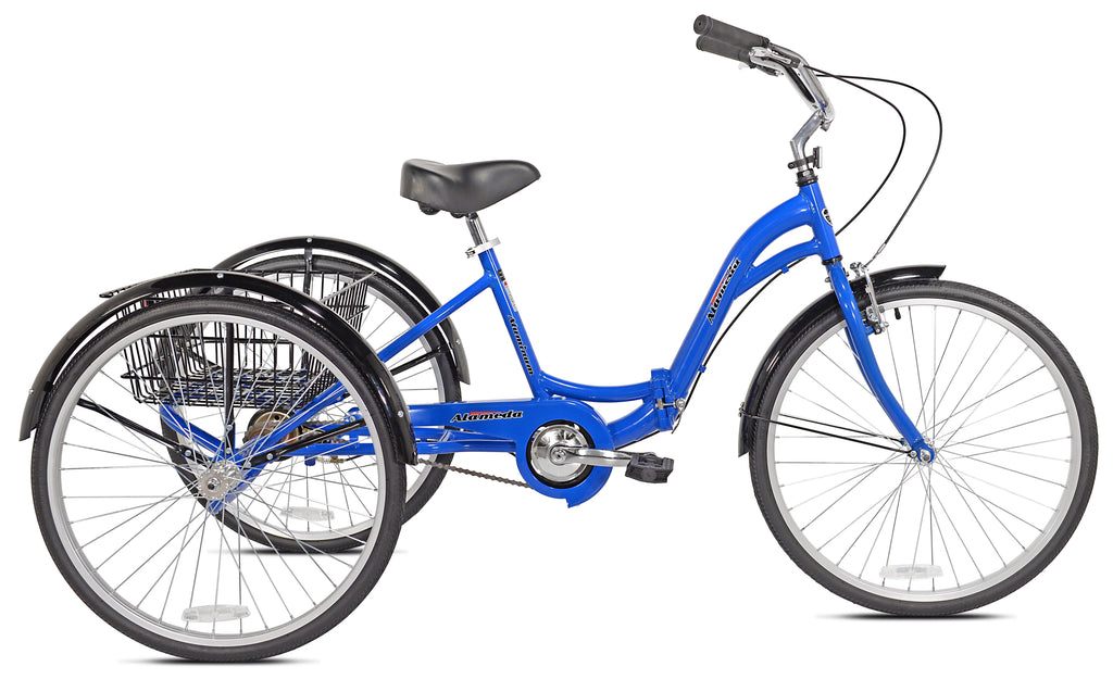 Blue Folding Adult Trike R38765
