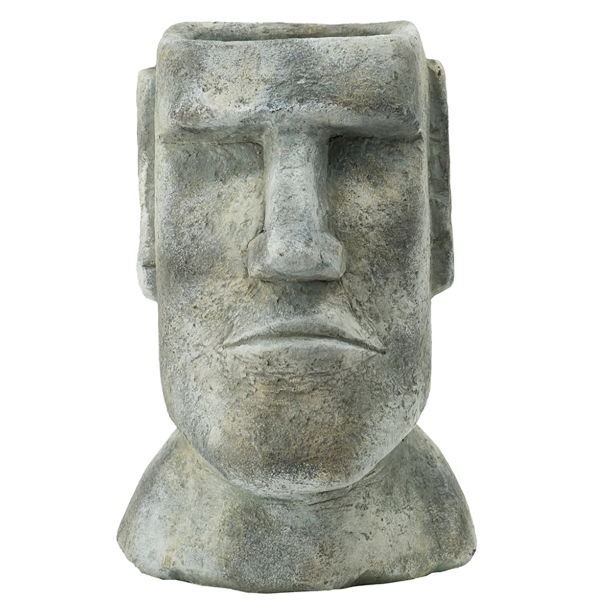 Easter Island Stone Statue Planter T287