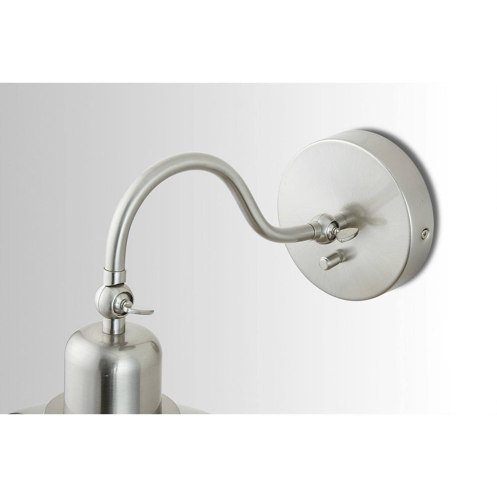 Brushed Nickel 1 Light Sconce C753012