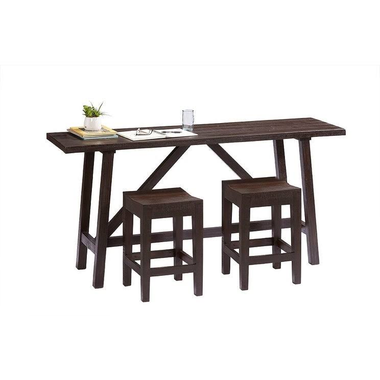 Farmhouse Antique White Counter Height Stool Set of 2 F79780