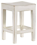 Farmhouse Antique White Counter Height Stool Set of 2 F79780