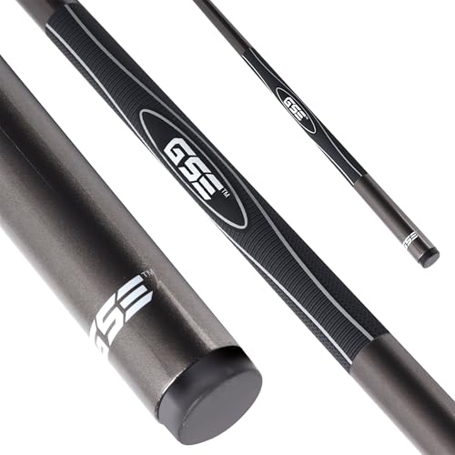 58" 2-Piece Fiberglass Graphite Composite Billiard Pool Cue Sticks N102887