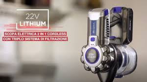 Cordless Electric Broom 2 In 1 22.2V Z195525