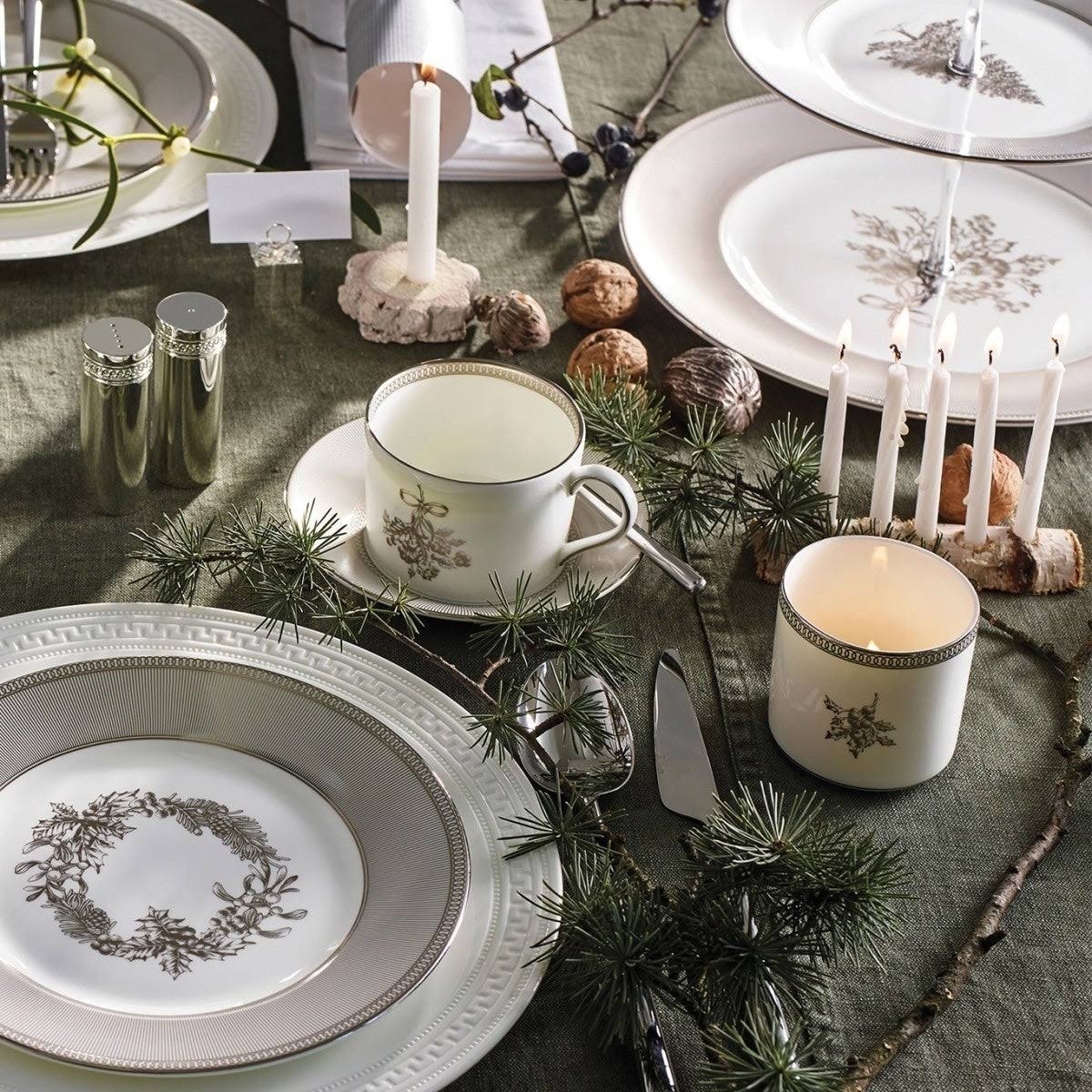 Winter White Salad Plate Set of 4 F21552