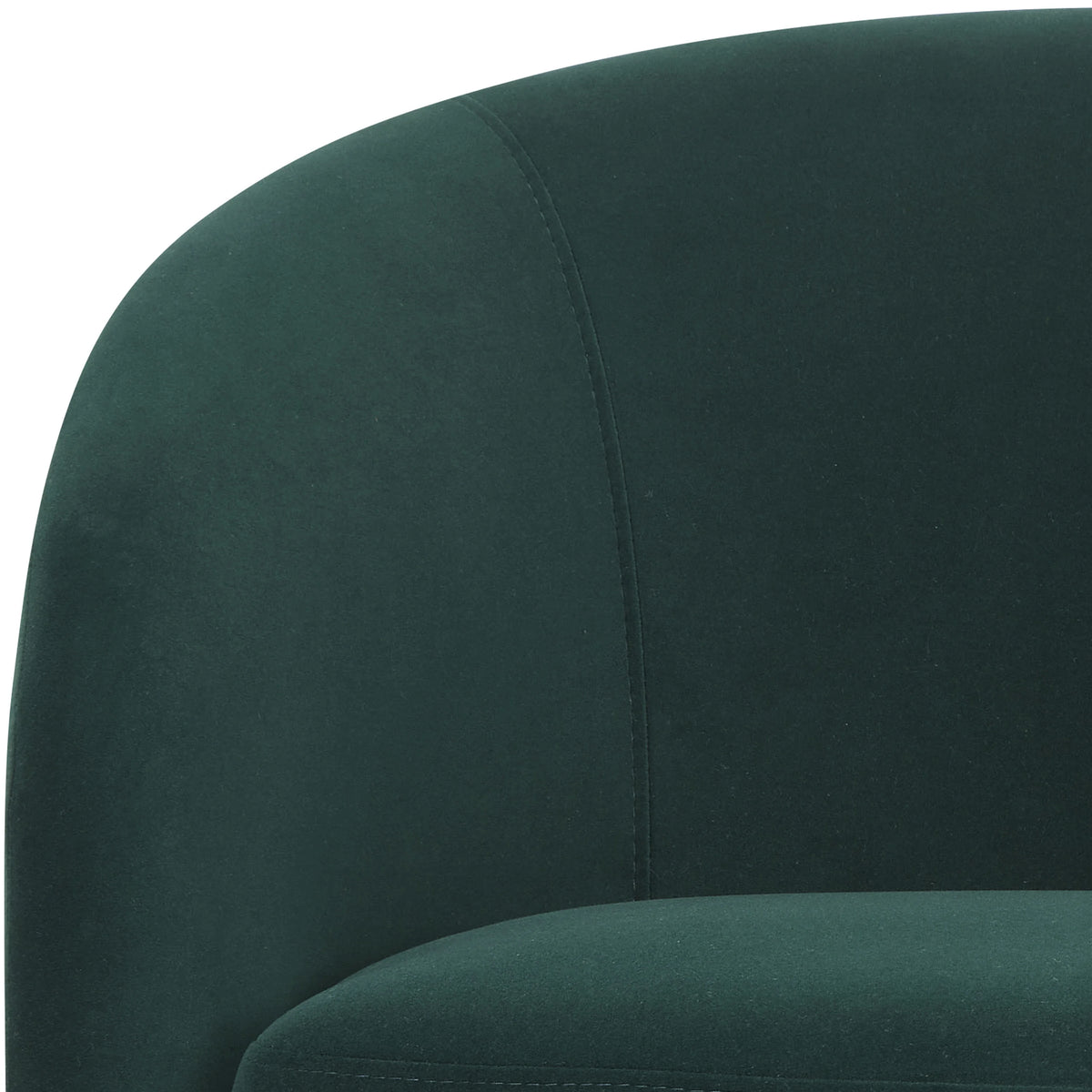 Green Velvet Swivel Accent Chair C611248