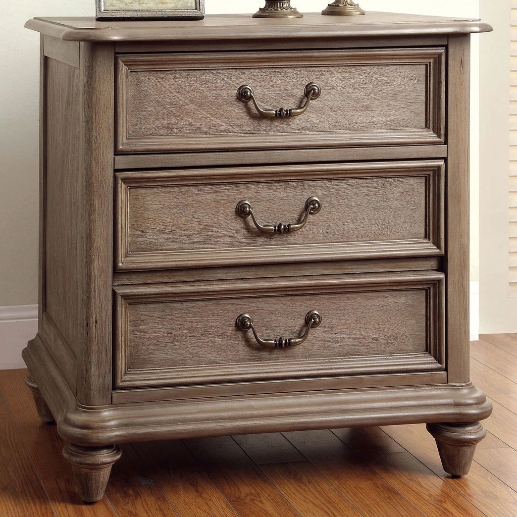 Solid Wood 1pc Nightstand C1968