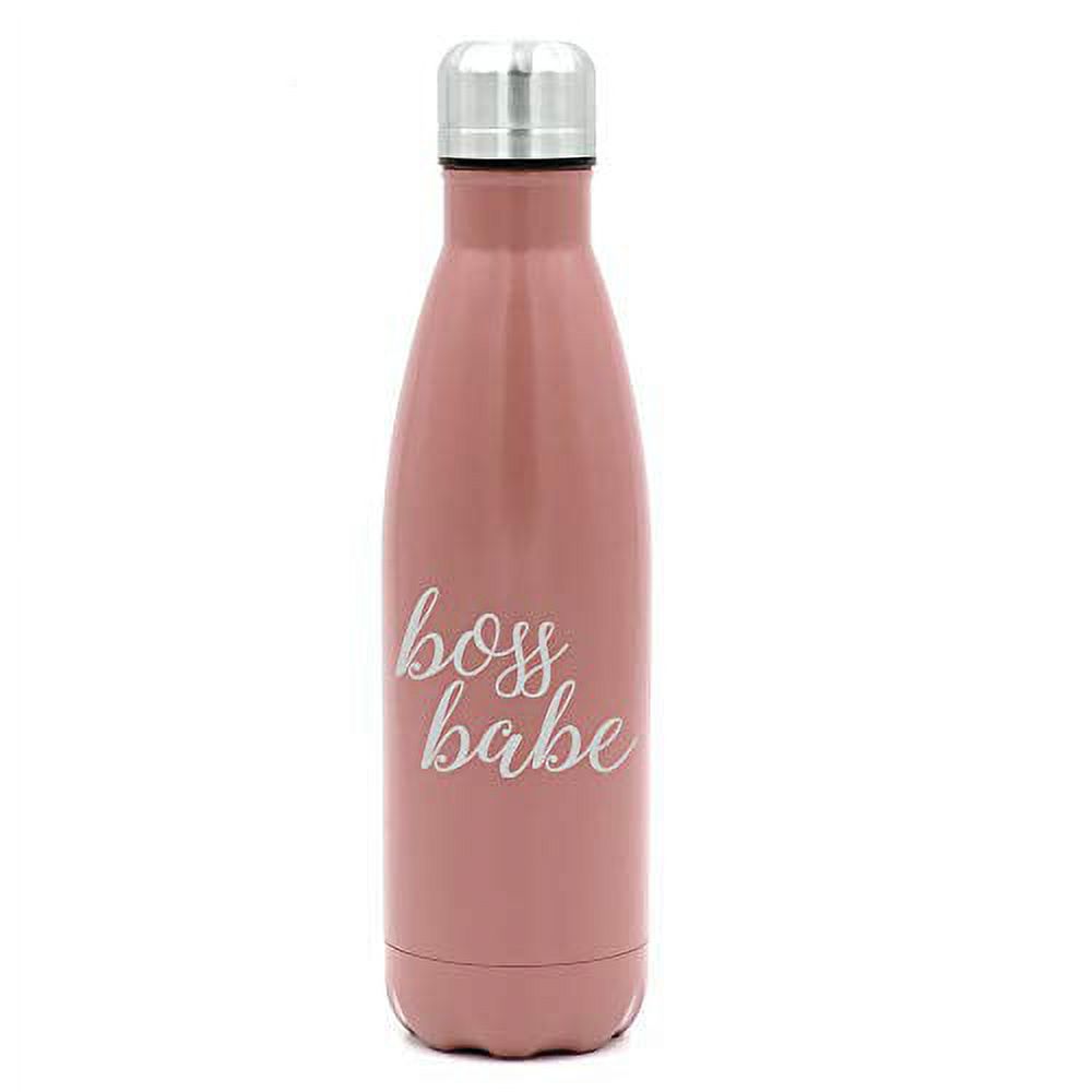 17 oz. Double Wall Vacuum Insulated Stainless Steel Water Bottle Travel Mug Cup X149