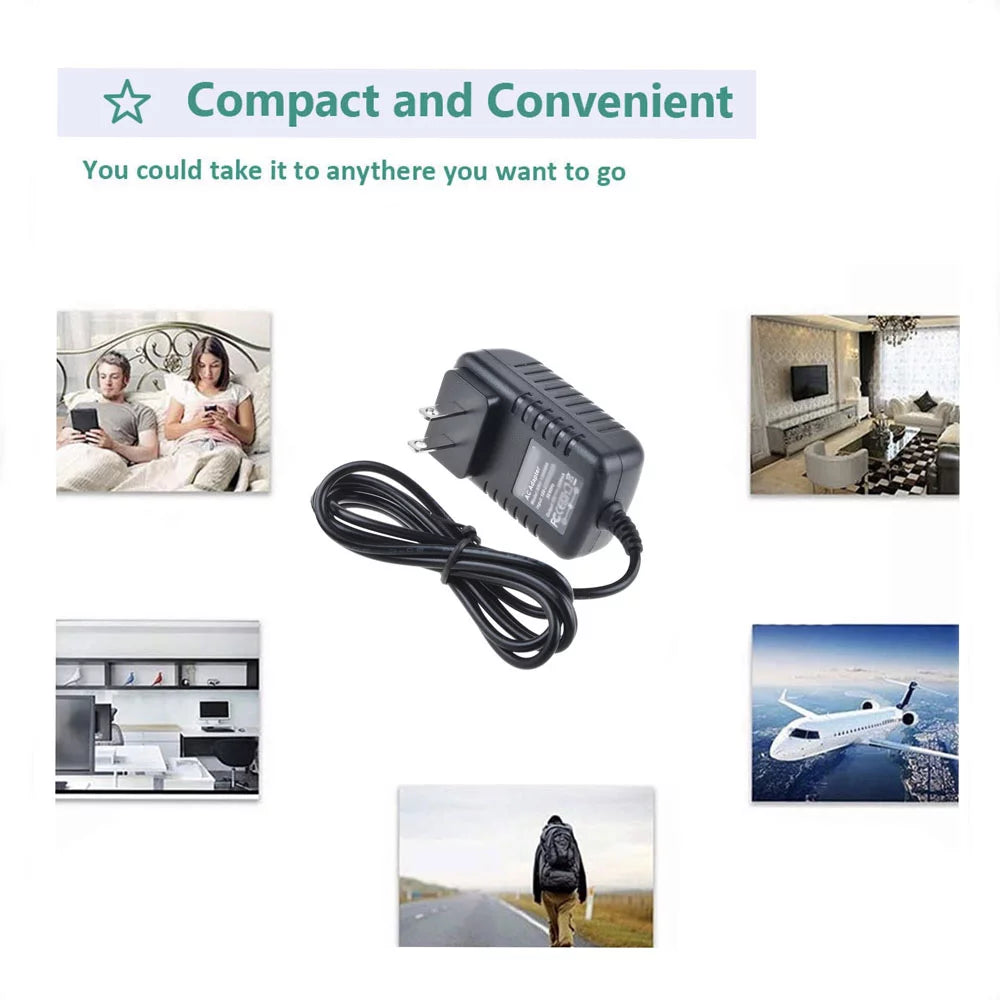 3.5mm Male AC DC Adapter Power Supply F95902