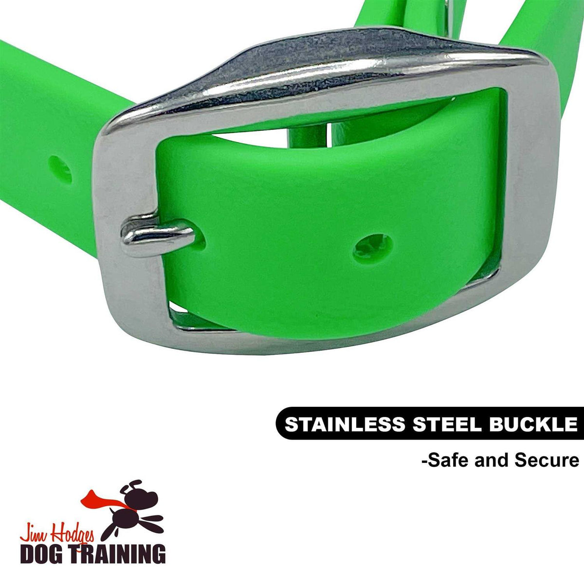 Martingale Collar for Dogs Biothane Stainless Steel Hardware J9019