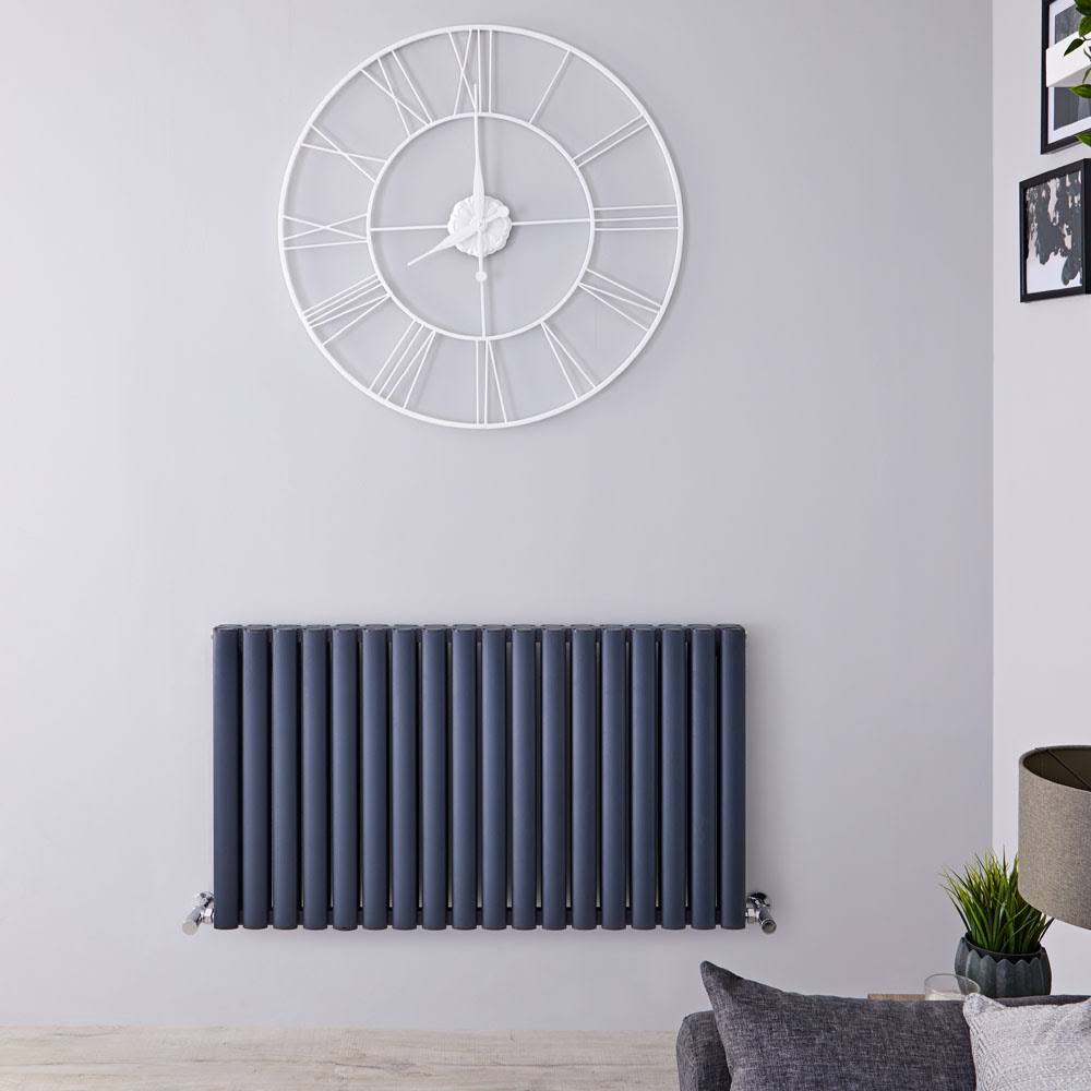 Anthracite Horizontal Hot Water Radiator K78082