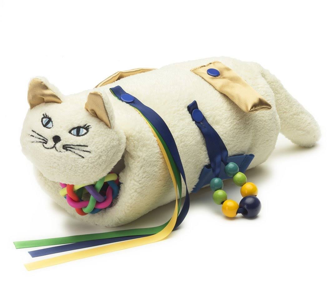 Cream Cat Fidget Comfort Muff Q8934