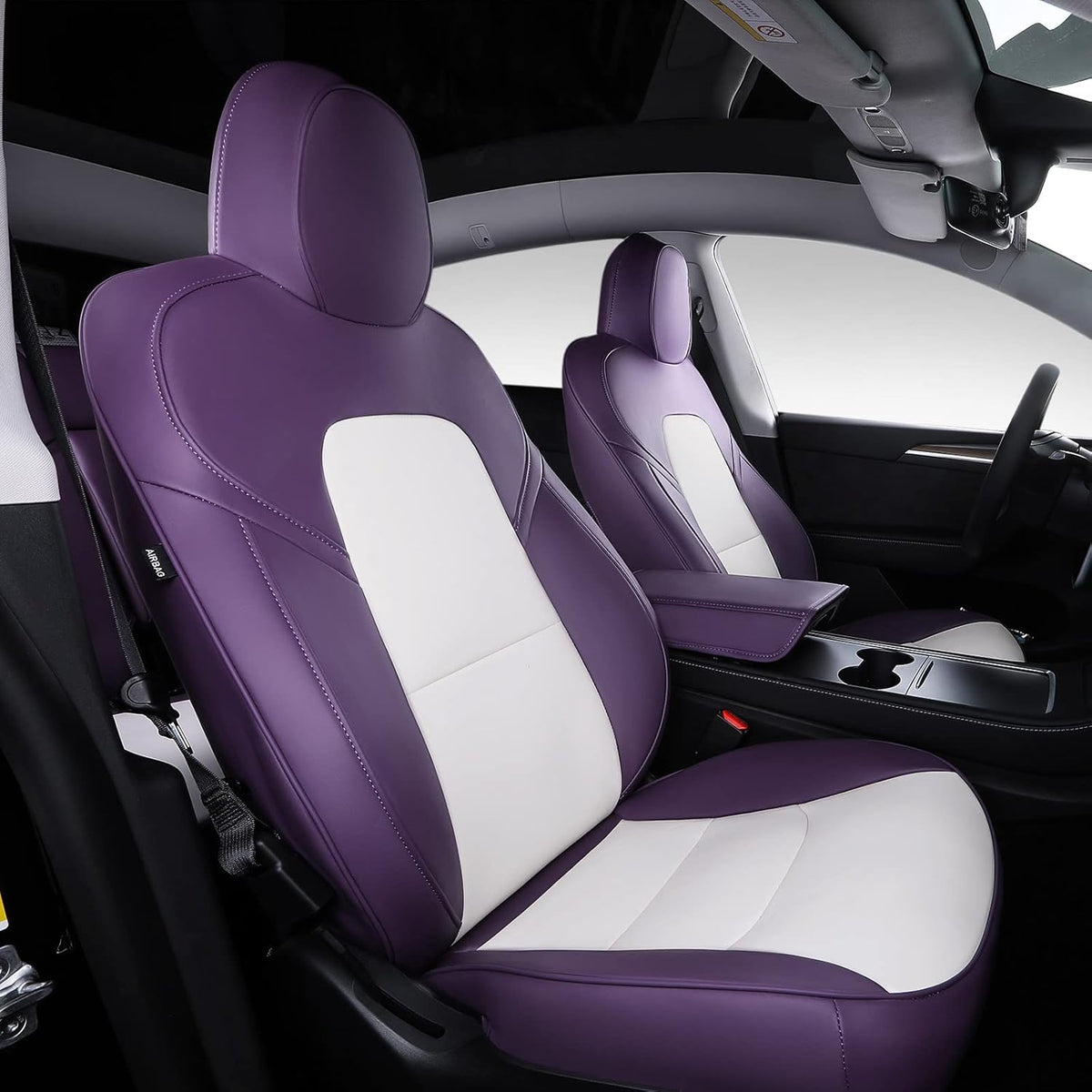 Nappa Leather Car Seat Covers 12 Pcs L26500