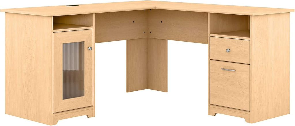 White L Shaped Computer Desk D26690