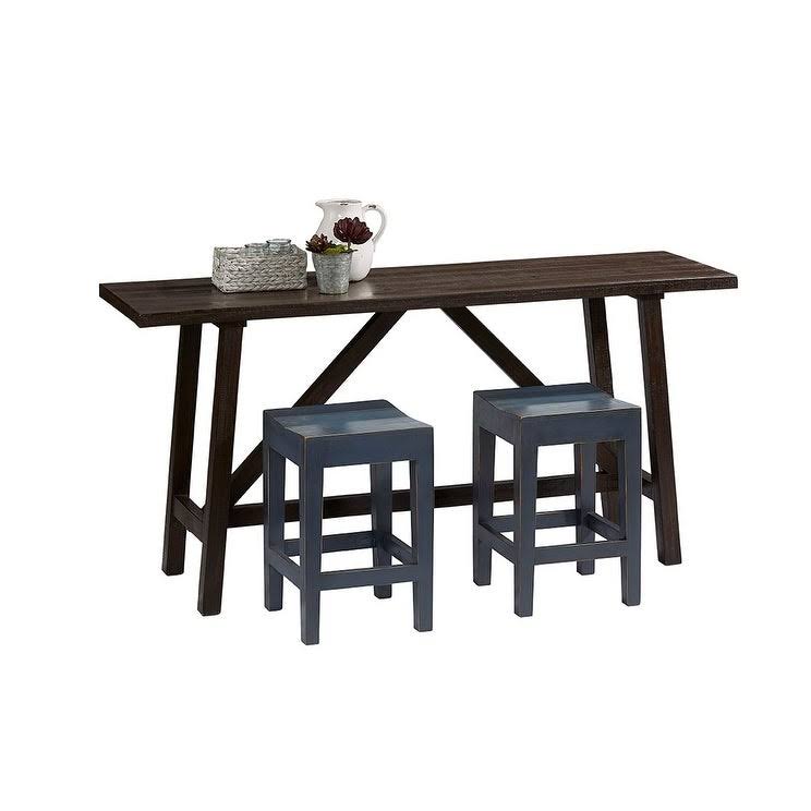 Farmhouse Antique White Counter Height Stool Set of 2 F79780