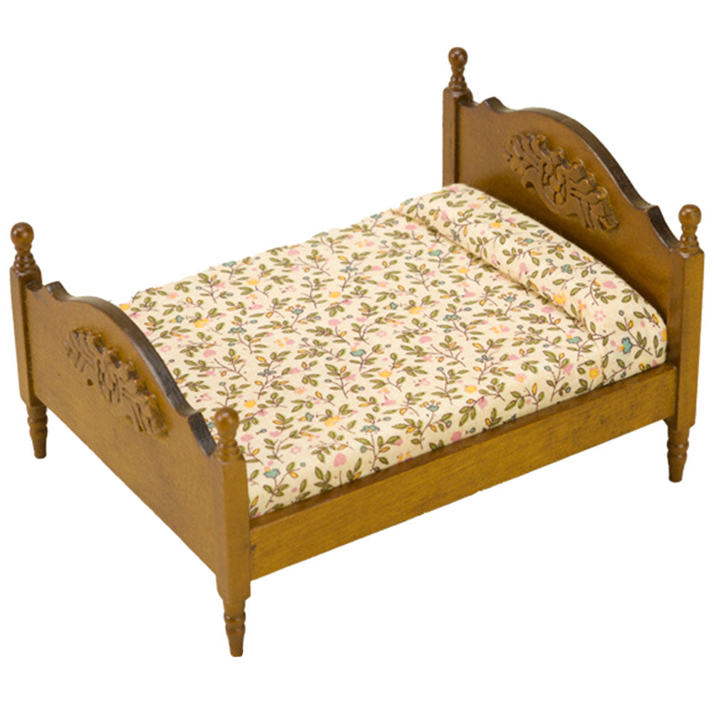 Doll House Miniature Double Bed Model S335886