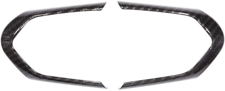 Carbon Fiber ABS Steering Wheel Decoration Frame Cover Trim I329297