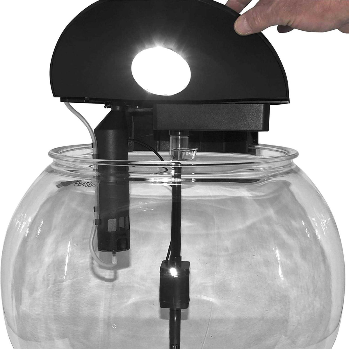 24 Gallons Bowl-Shaped Aquarium W16711