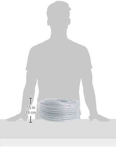 100 Ft x 3/8" ID Heavy Duty Clear PVC Tubing M470499