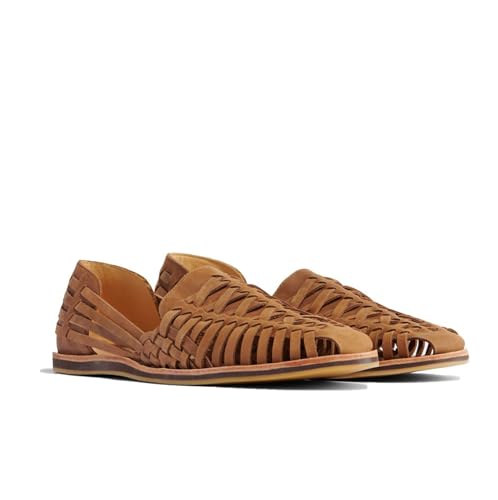 Men's Huarache Sandals Slip-On Handwoven Waterproof Leather M201321