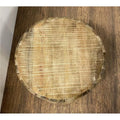 Rustic Round Stump End Table O67082