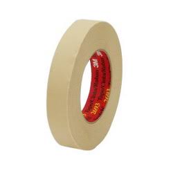 Tan Paper Core Masking Tape, 2 in x 60 yd, 24 per Case A527