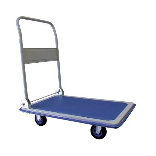 Steel Folding Handle Platform Truck 330 lbs Capacity P840001