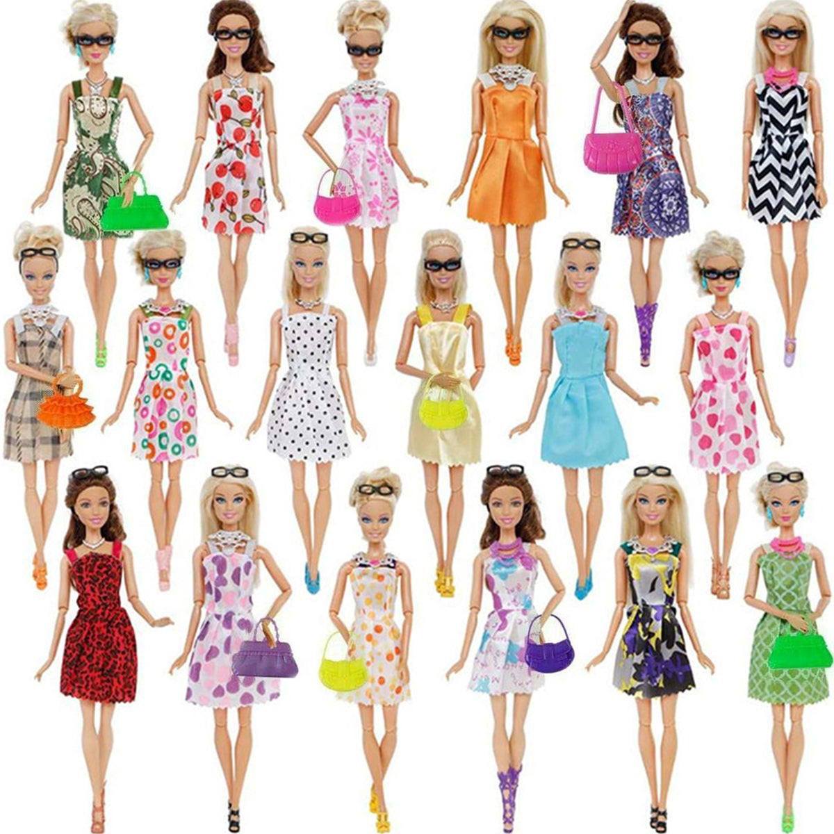 32 Item/Set Doll Accessories Clothes I47310